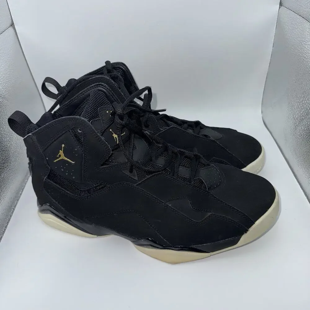 Nike Air Jordan True Flight Black Gold Men’s Size 11 342964-026